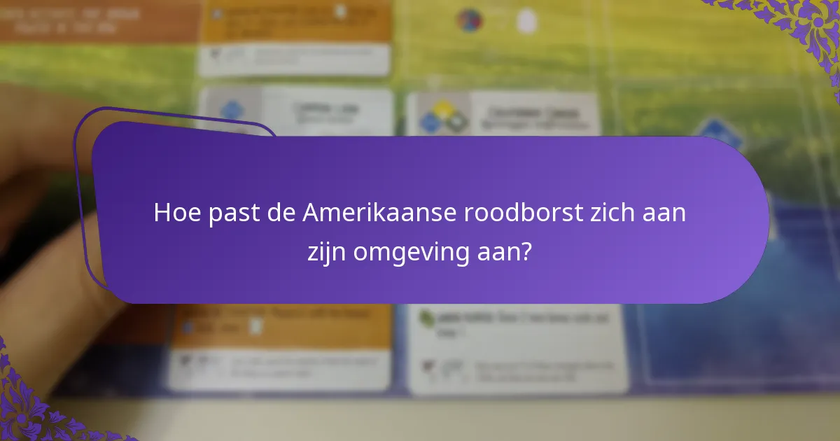 Wat eet de Amerikaanse roodborst?