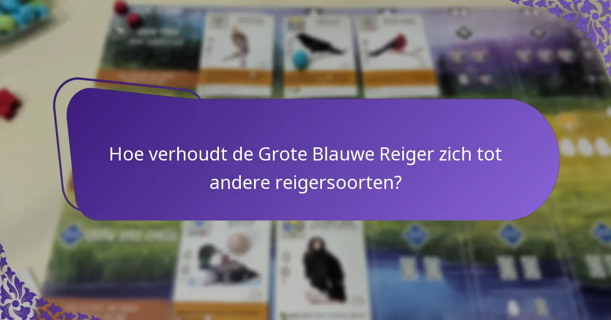 Hoe nestelt de Grote Blauwe Reiger?