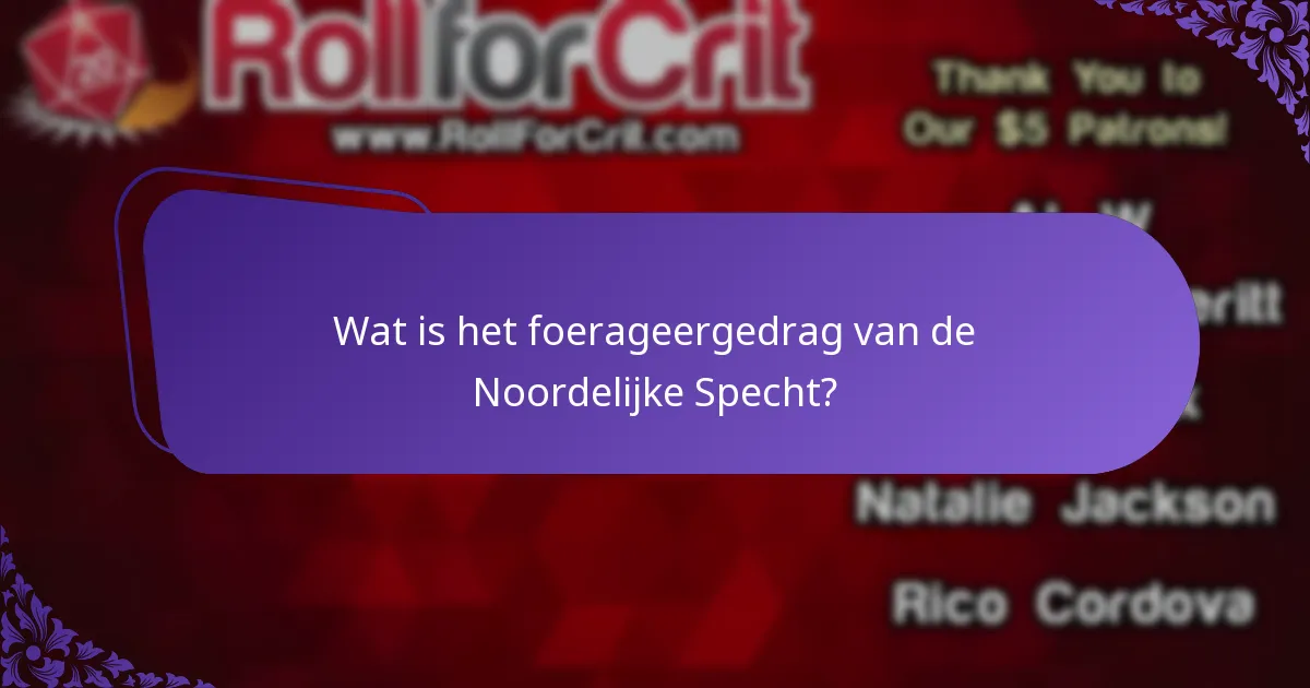 Hoe bouwen Noordelijke Spechten hun nesten?