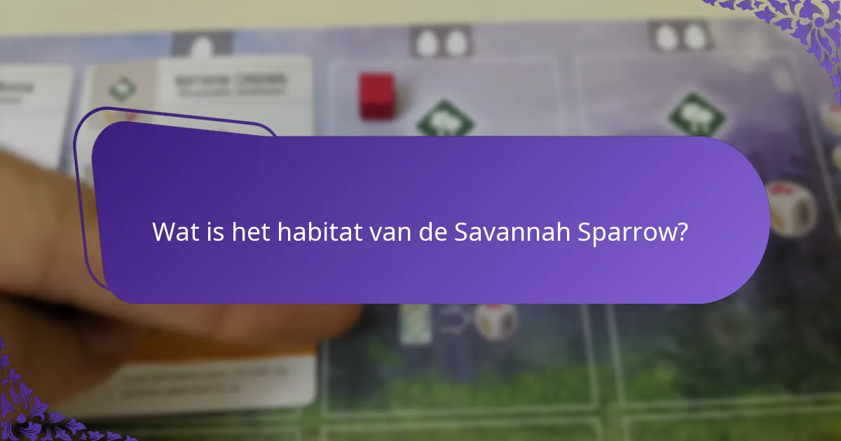 Hoe variëren de nestgewoonten per regio?