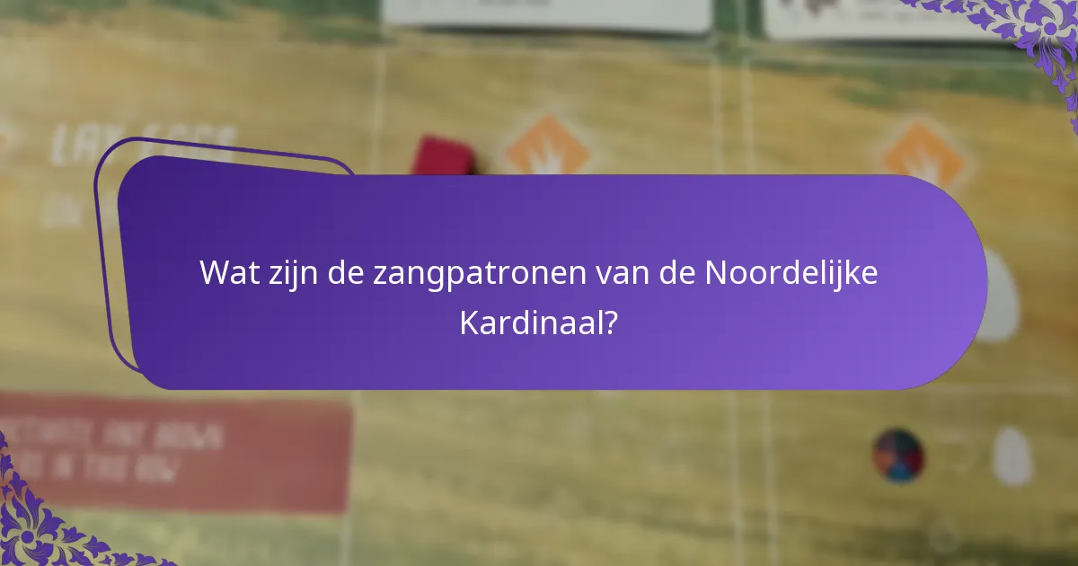 Welke rol spelen Noordelijke Kardinalen in hun ecosysteem?